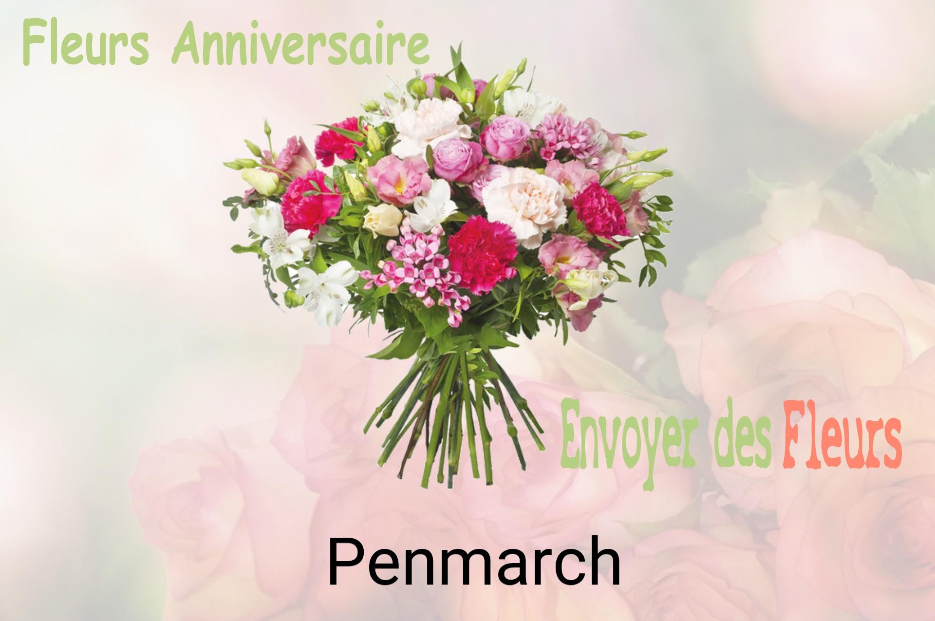 Bouquet de fleurs d’anniversaire livré à Penmarch
